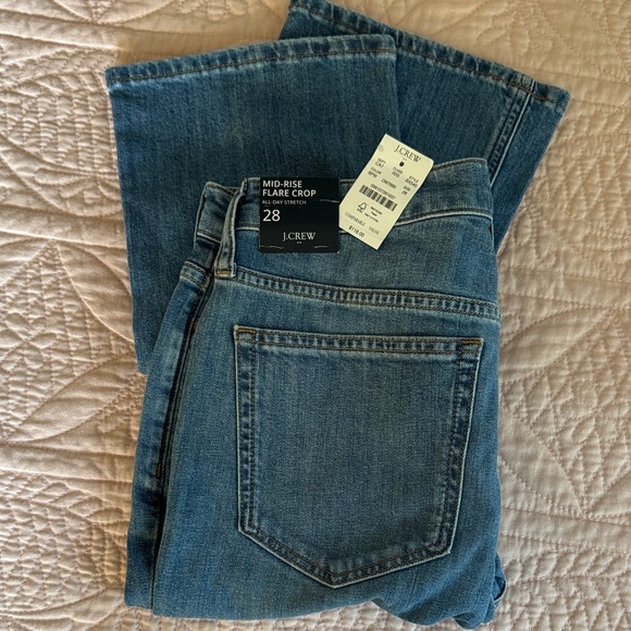 J. Crew Denim - J. Crew Women's Flare Crop Leg Blue Jeans 28